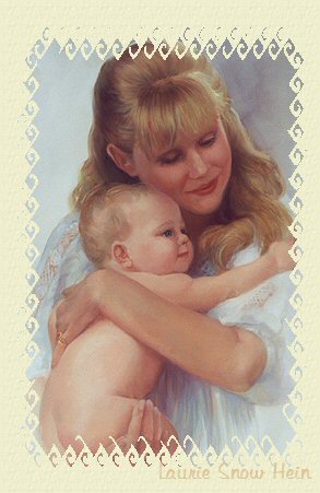 Une mère  a son enfant...